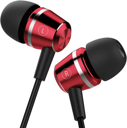 Panasonic RP-HJE125E-K Auriculares Botón con Cable, In-Ear, Sonido Estéreo  para Móvil, MP3/MP4 