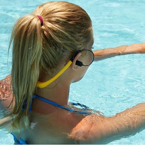 IP68 Auriculares Impermeables Para Nadar, Auriculares De Conducción De Aire  De Oído Abierto Inalámbricos 5.3, Micrófono De Cancelación De Ruido Incorp